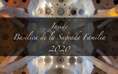 Inside Basílica de la Sagrada Família